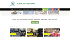 Desktop Screenshot of muslimwelfarecentre.com